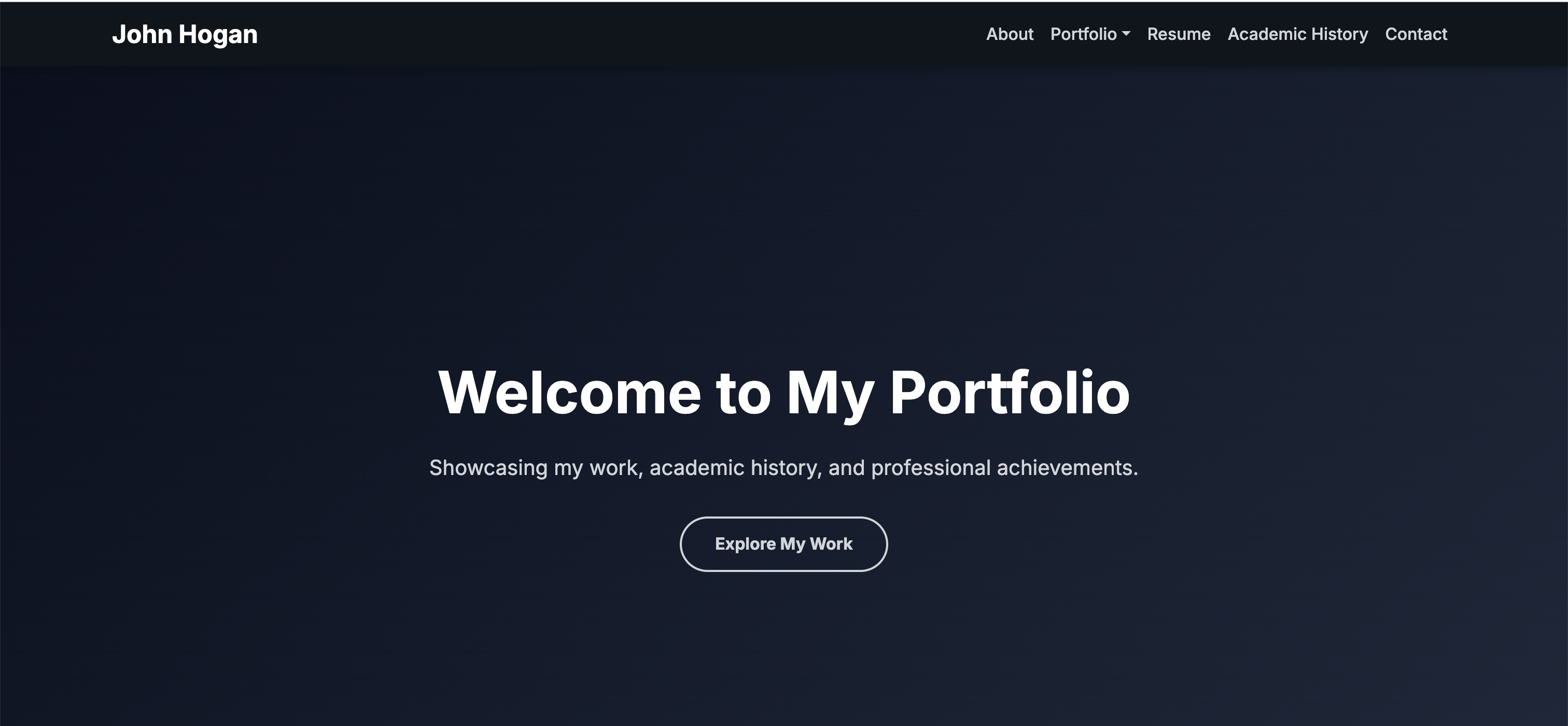 Portfolio Website